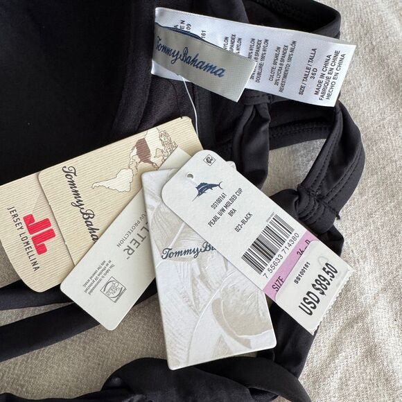 Tommy Bahama Pearl Underwire Molded Cup Bikini Top 36D - Picture 6 of 7